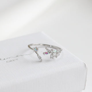 Melun Ring - Iridescent Crystal