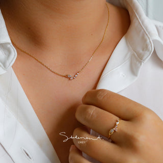Dove Ring & Necklace Set