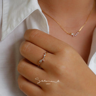 Dove Ring & Necklace Set