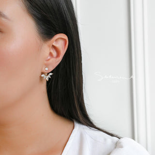 Marquise Jacket Earring