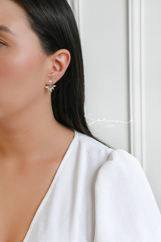 Marquise Jacket Earring