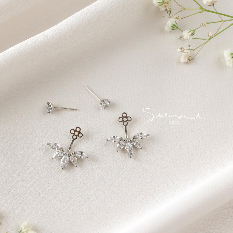 Marquise Jacket Earring