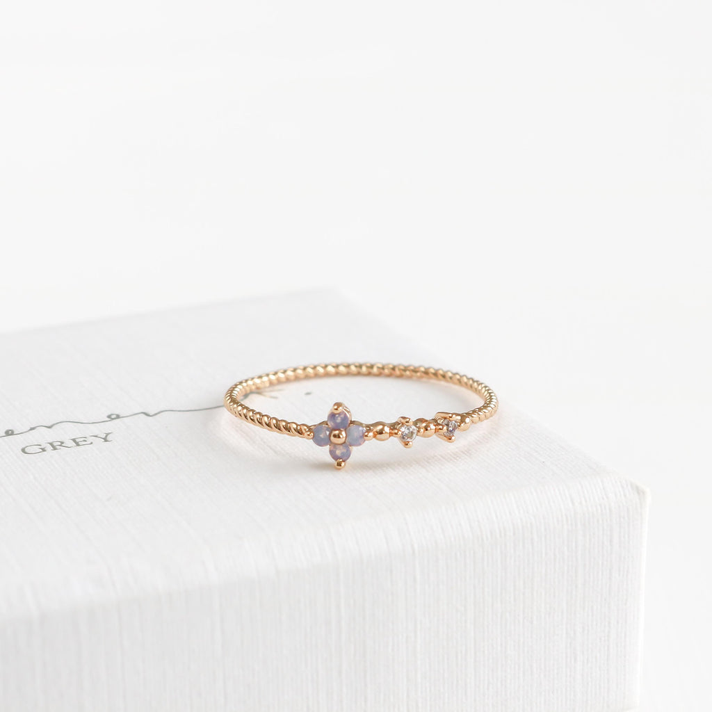 Iris Blossom Ring