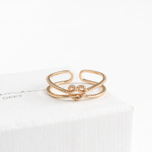 Heart Knot Ring