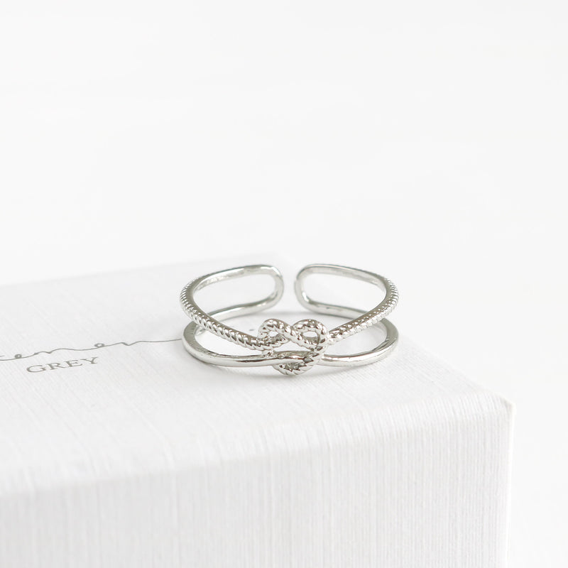 Heart Knot Ring