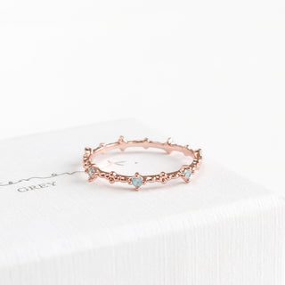 Ariel Blue Station Ring