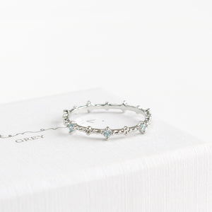 Ariel Blue Station Ring