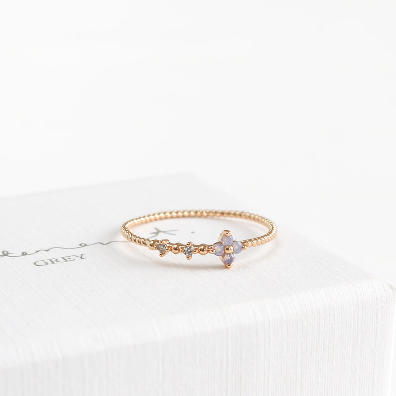 Iris Blossom Ring