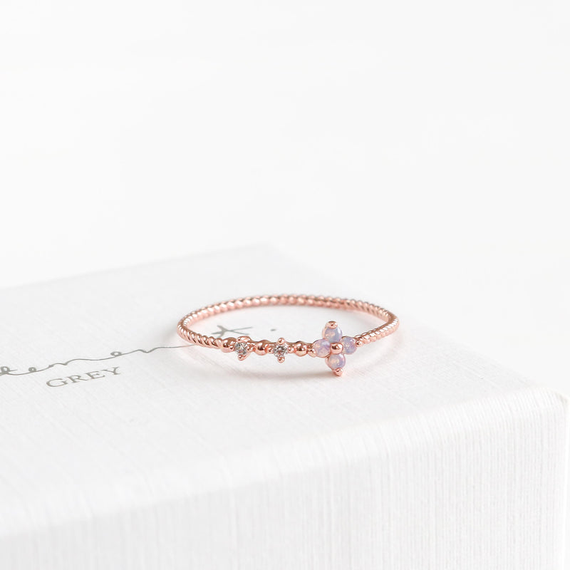 Iris Blossom Ring