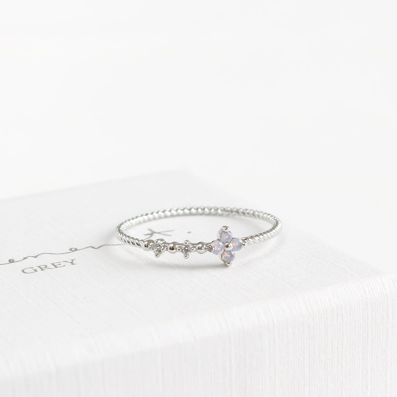 Iris Blossom Ring