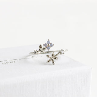 Daisy Butterfly Blossom Ring