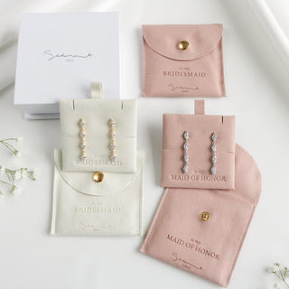 Clarissa Earrings with Gift Pouch