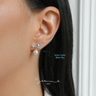 Laverna Earrings - Limited Edition Coloured Gems