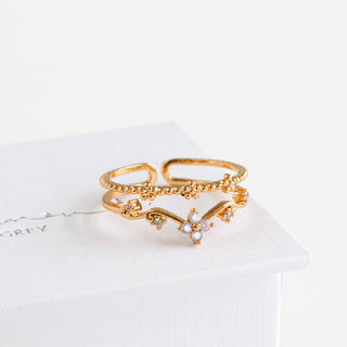 Royal Garden Blossom Ring