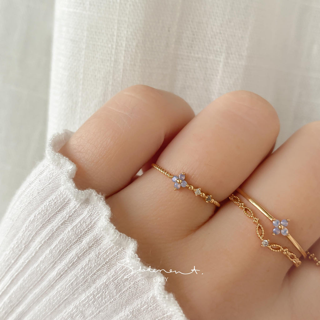 Iris Blossom Ring