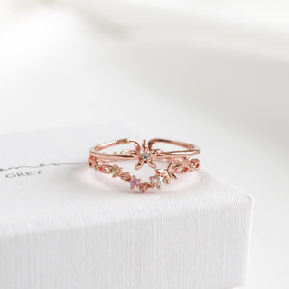 Annie Blossom Butterfly Ring