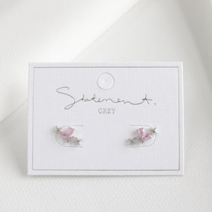 Rosie Pink Butterfly Earrings