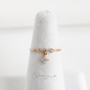 Forget-Me-Not Blossom Ring