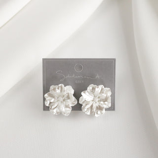 Peony Floral Earrings