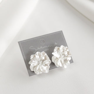 Peony Floral Earrings