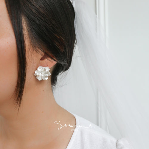 Peony Floral Earrings