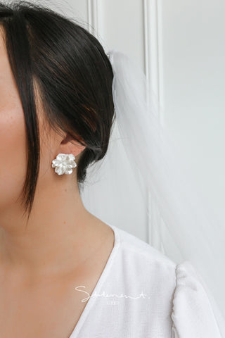 Peony Floral Earrings