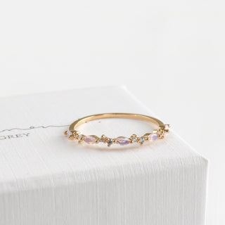 Martha Marquise Half Eternity Ring