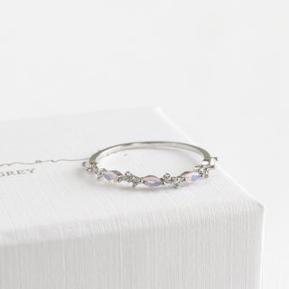 Martha Marquise Half Eternity Ring