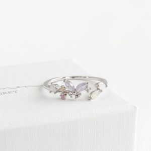 Purple Butterfly Ring