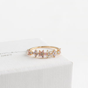 Cassia Flower Blossom Ring