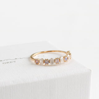 Ovie Half Eternity Ring