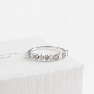 Ovie Half Eternity Ring