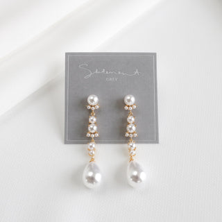 Gigi Pearl Drop Earrings