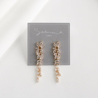 Starlight Crystal Drop Earrings