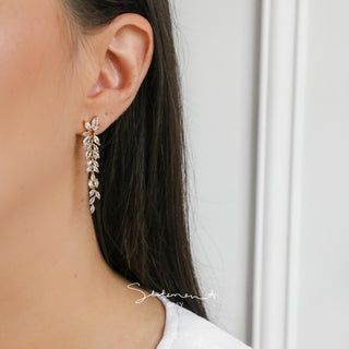 Starlight Crystal Drop Earrings