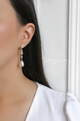 Gigi Pearl Drop Earrings
