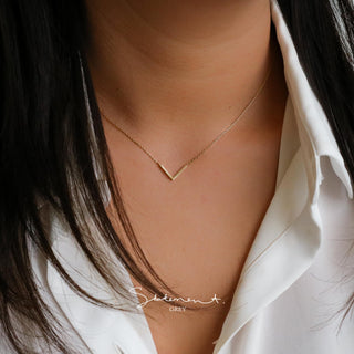 Chevron Necklace