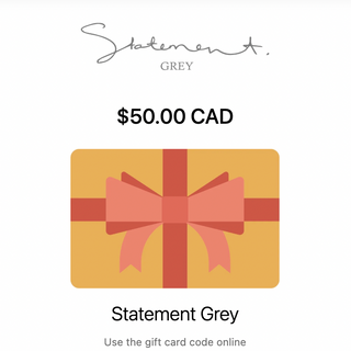 Statement Grey E-Gift Card