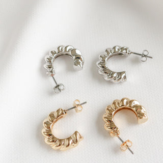 Hayden Hoop Earrings