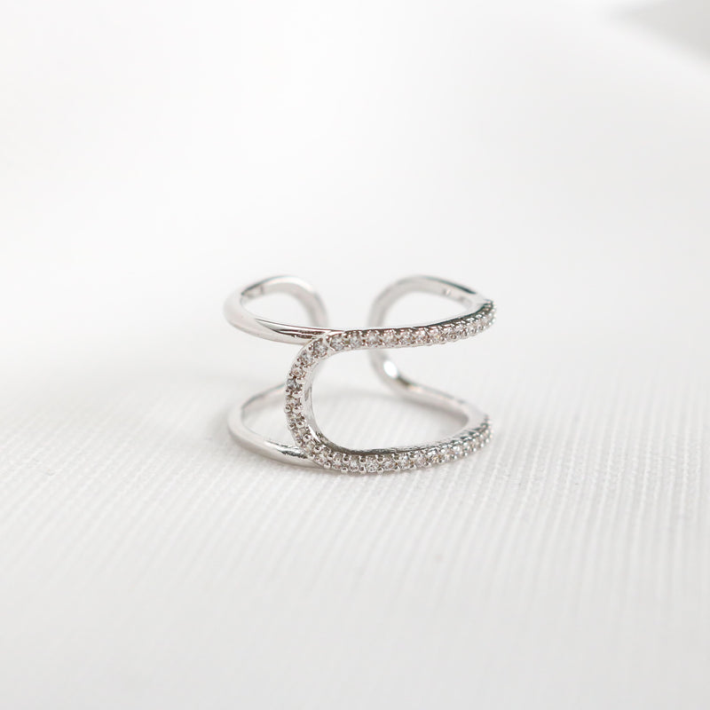 Lena Line Ring