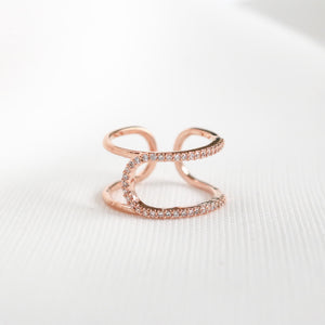 Lena Line Ring