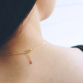 Wishbone Necklace - Sterling Silver