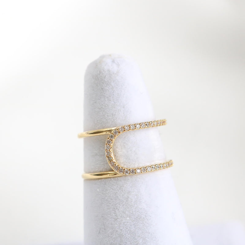 Lena Line Ring