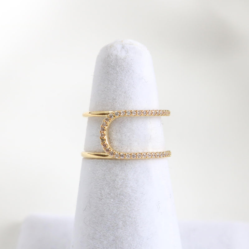 Lena Line Ring