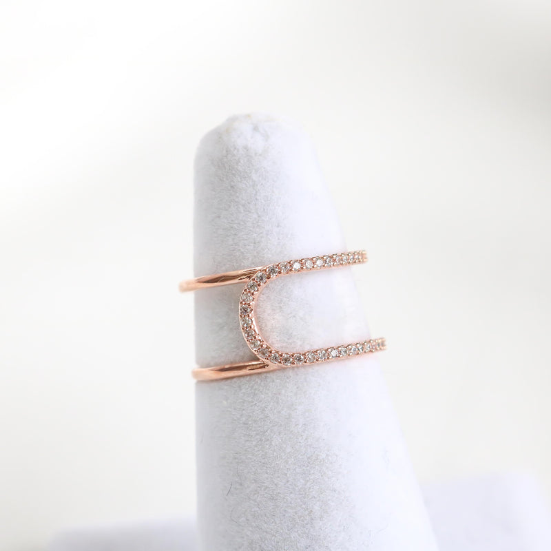 Lena Line Ring