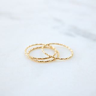 Yves Ring - Sterling Silver (Gold)