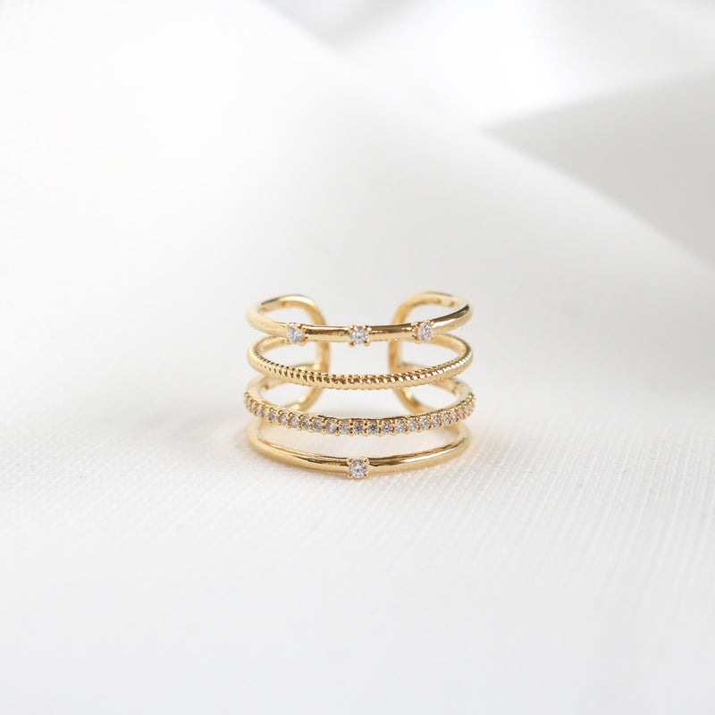 Palm Line Ring