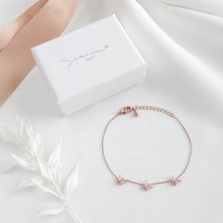 Iridescent Butterfly Bracelet