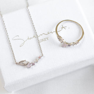 Dove Ring & Necklace Set