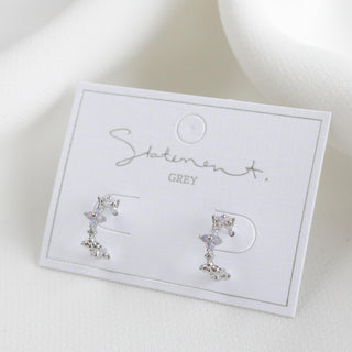 Blossom Huggie Hoop Earrings